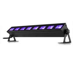 BeamZ BUV93 Barra de Led Ultravioleta ( Luz Negra ) 8X3W UV, 2