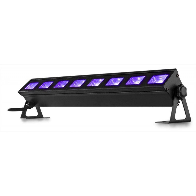 BeamZ BUV93 Barra de Led Ultravioleta ( Luz Negra ) 8X3W UV,