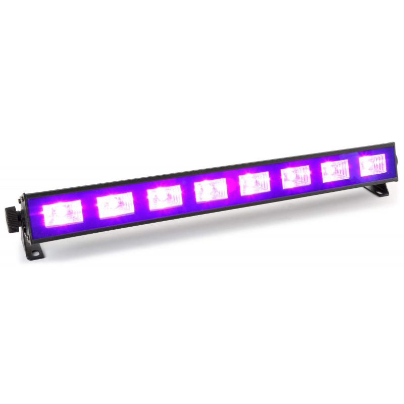 BeamZ BUV93 Barra de Led Ultravioleta ( Luz Negra ) 8X3W UV,