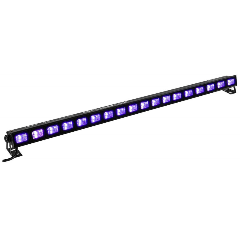 BeamZ BUV183 Barra LED UV Ultravioleta (Luz Negra) 18 x 3 UV LED
