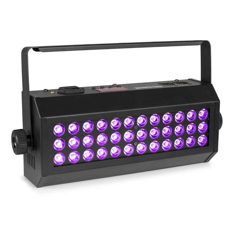 BeamZ FLOOD36UV Baño de color UV Ultravioleta ,LEDs de alta potencia,36x3 UV Leds,Funcion Strobo