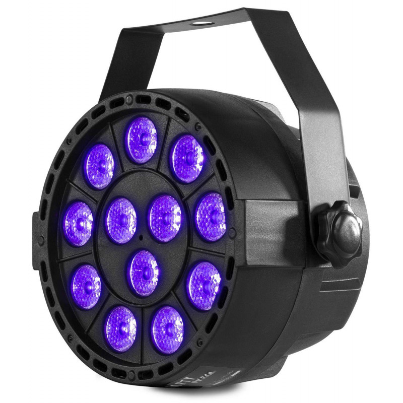 Foco PAR Party LED 12x1W UV DMX