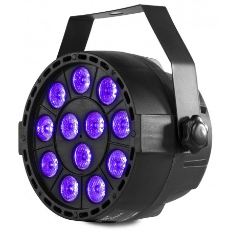 Foco PAR Party LED 12x1W UV DMX Foco PAR Party LED 12x1W UV DMX