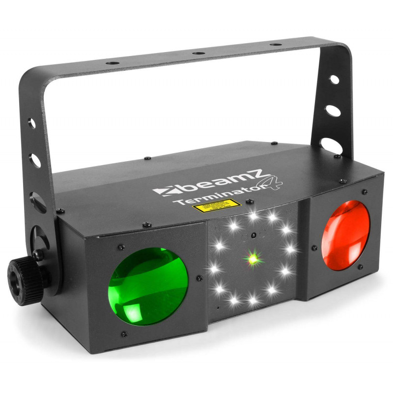 TERMINATOR IV LED efecto Doble Moonflower, laser y strobo