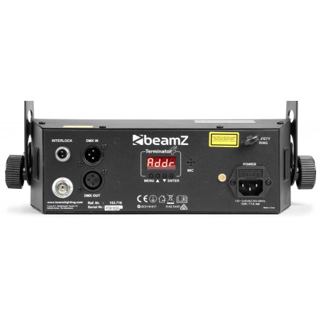 TERMINATOR IV LED efecto Doble Moonflower, laser y strobo TERMINATOR IV LED efecto Doble Moonflower, laser y strobo