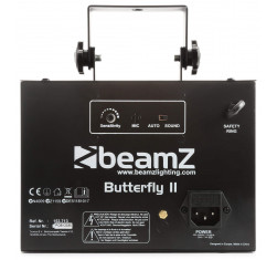 BUTTERFLY II LED mini derby RGBAWP-UV 2
