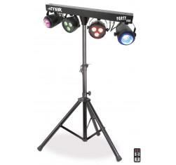 PartyBar1 Equipo Iluminacion 2 Focos PAR  2 Jellymoon RGBW