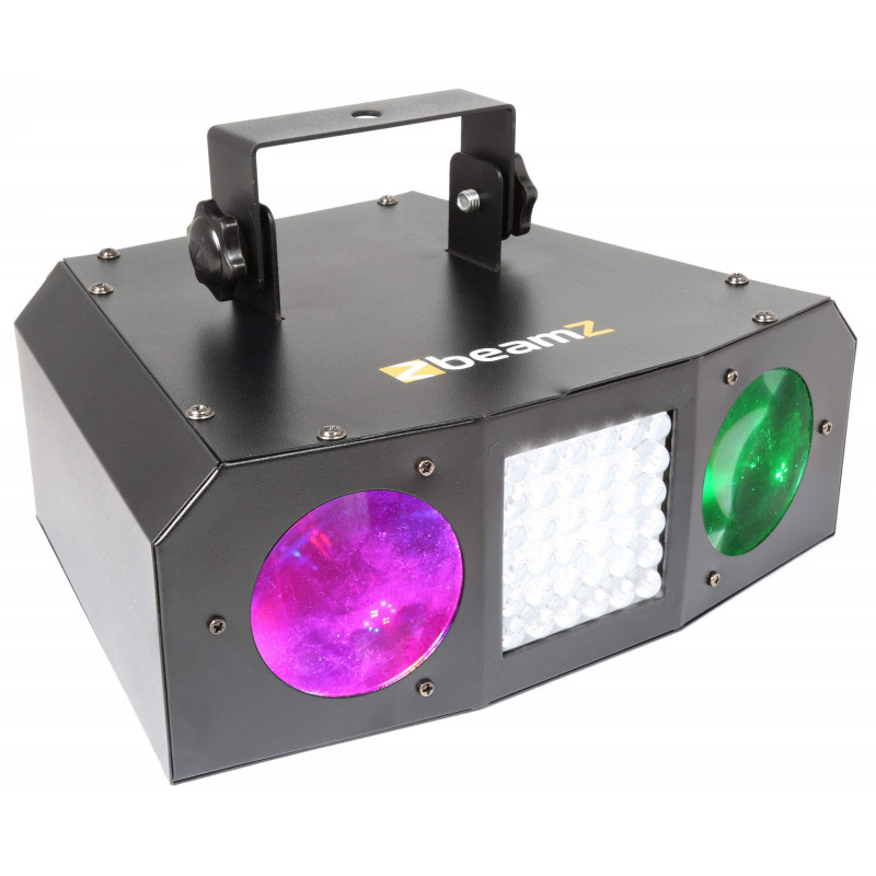 Urano LED Doble Moonflower con Strobo Efecto Discoteca