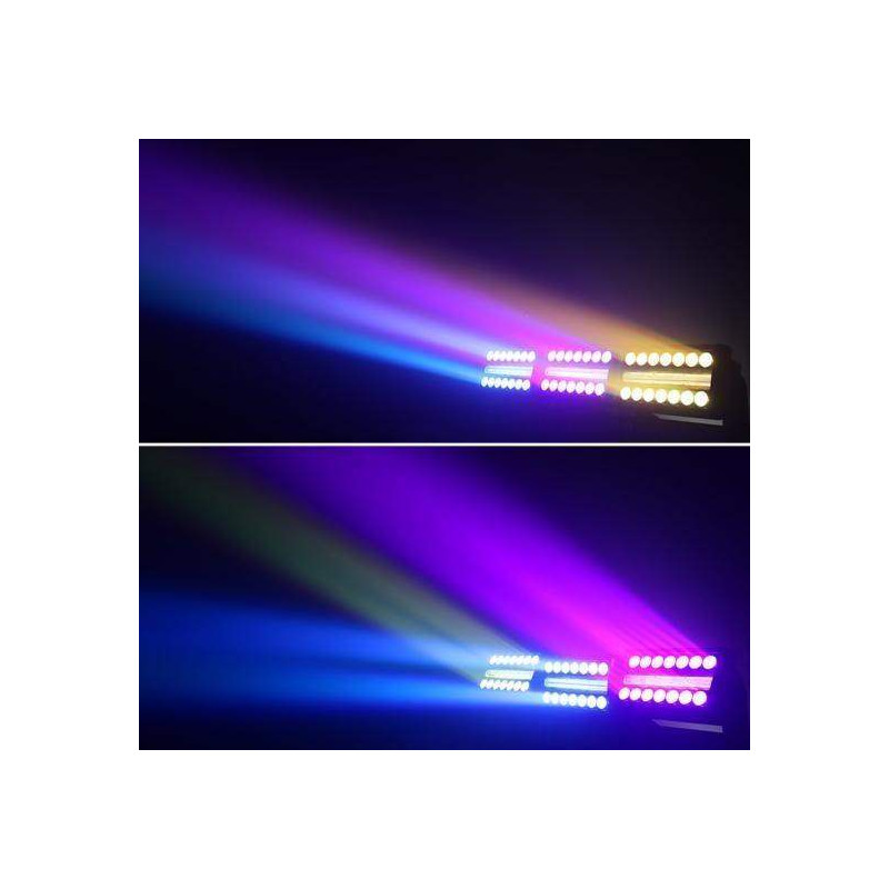 BEAMZ NUKE1 Strobo/Baño de Color Motorizado para exterior IP65