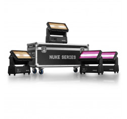 BEAMZ FLCNL04 Flightcase para 4 unidades de NUKE1 o NUKE2