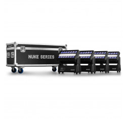 BEAMZ FLCNL04 Flightcase para 4 unidades de NUKE1 o NUKE2 2