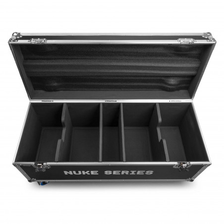 BEAMZ FLCNL04 Flightcase para 4 unidades de NUKE1 o NUKE2
