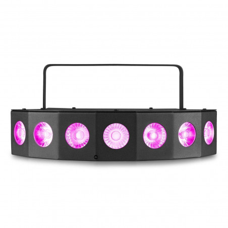 BeamZ FINGERS7 Efecto Party Discoteca Led 7 Lentes DMX BeamZ FINGERS7 Efecto Party Discoteca Led 7 Lentes DMX