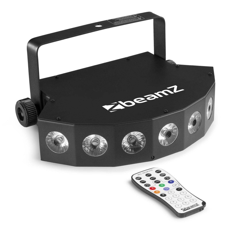 BeamZ FINGERS7 Efecto Party Discoteca Led 7 Lentes DMX