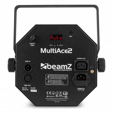BEAMZ MULTIACE2 Efecto LED y Strobo para discoteca 2 en 1
