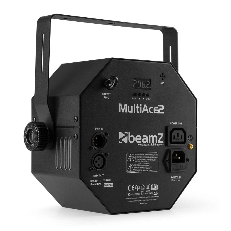 BEAMZ MULTIACE2 Efecto LED y Strobo para discoteca 2 en 1