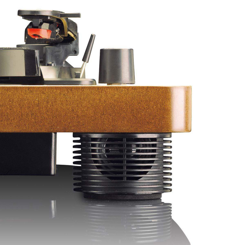 LENCO LS-50WD Giradiscos USB con altavoces incorporados