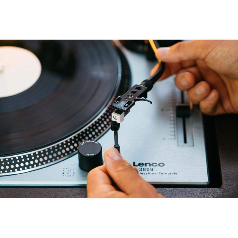 LENCO L-3809ME Giradiscos Tracción directa con USB