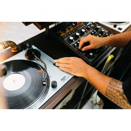 LENCO L-3809ME Giradiscos Tracción directa con USB