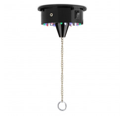 Fuzzix MB20ML Bola Espejos Discoteca con motor 18 Leds, 20 Cms 2