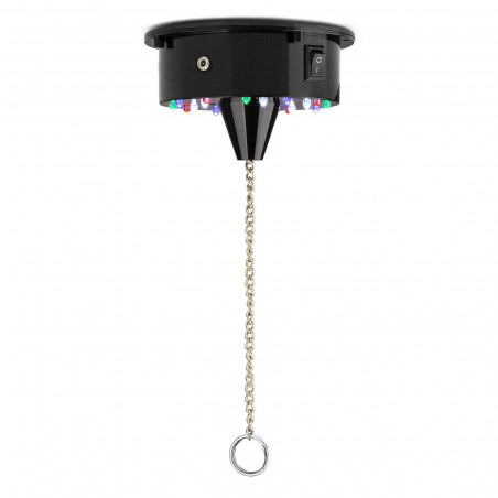 Fuzzix MB20ML Bola Espejos Discoteca con motor 18 Leds, 20 Cms Fuzzix MB20ML Bola Espejos Discoteca con motor 18 Leds, 20 Cms