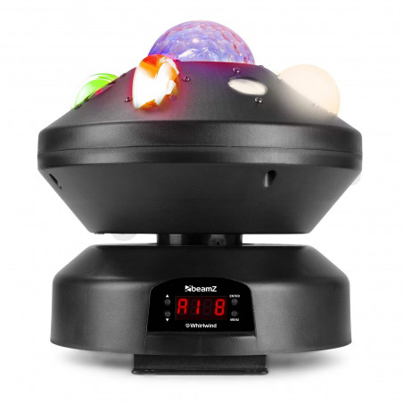 WHIRLWIND 3-en-1 LED Cintas coloreadas,Gobos Jelly Ball DMX