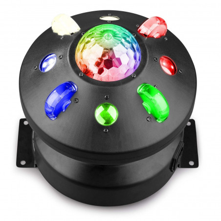 WHIRLWIND 3-en-1 LED Cintas coloreadas,Gobos Jelly Ball DMX