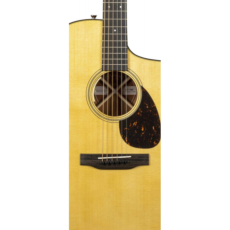 Martin SC 18E LR. BAGGS - ABETO CAOBA Guitarra Electroacústica