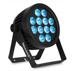 BeamZ BWA532 Foco PAR Aluminio IP65 LED 12x 12W 4-en-1
