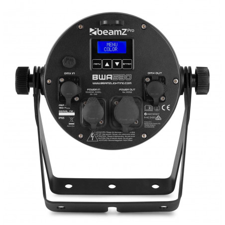 BeamZ BWA530 Foco PAR Aluminio IP65 LED 7x 10W 4-en-1