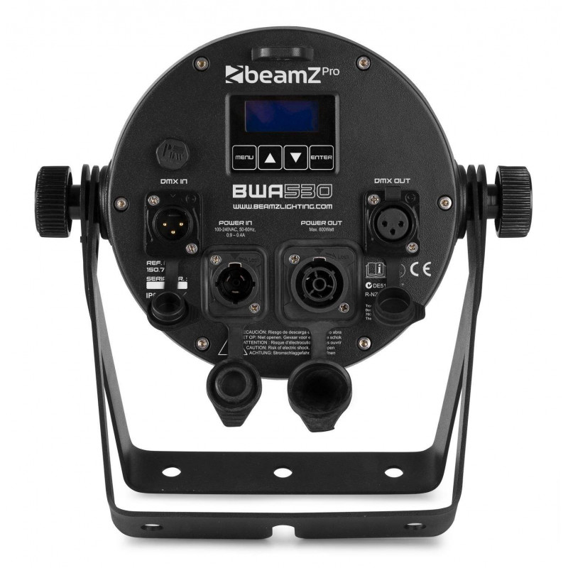 BeamZ BWA530 Foco PAR Aluminio IP65 LED 7x 10W 4-en-1