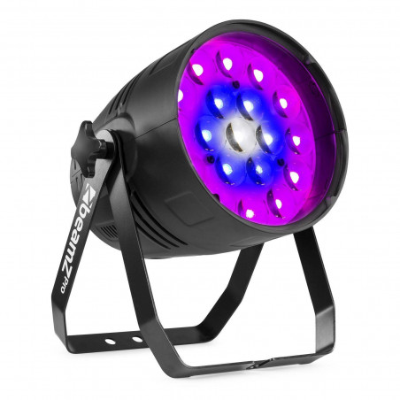 Puede funcionar con múltiples ajustes DMX con 3 zonas LED