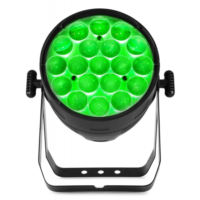 Puede funcionar con múltiples ajustes DMX con 3 zonas LED