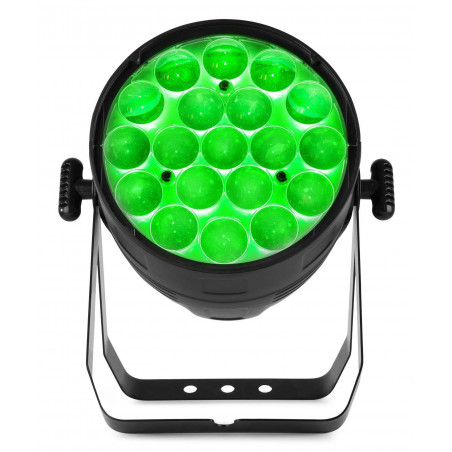 Puede funcionar con múltiples ajustes DMX con 3 zonas LED