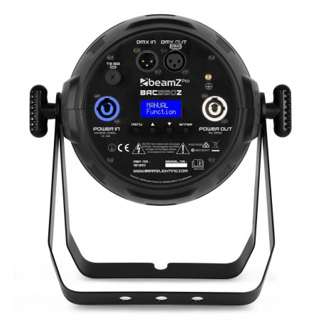 Puede funcionar con múltiples ajustes DMX con 3 zonas LED