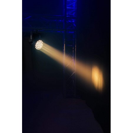 Puede funcionar con múltiples ajustes DMX con 3 zonas LED