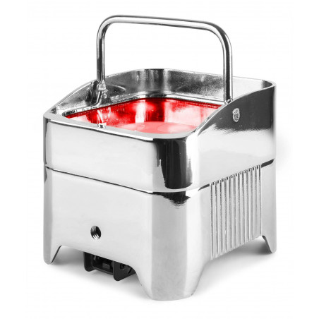 BeamZ BBP96SC Foco PAR LED Uplight con bateria 6x12W WDMX Cromado