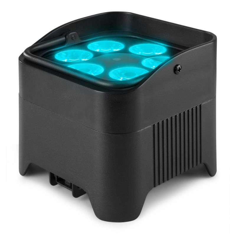 BeamZ BBP96S Foco PAR LED Uplight con bateria 6x 12W WDMX