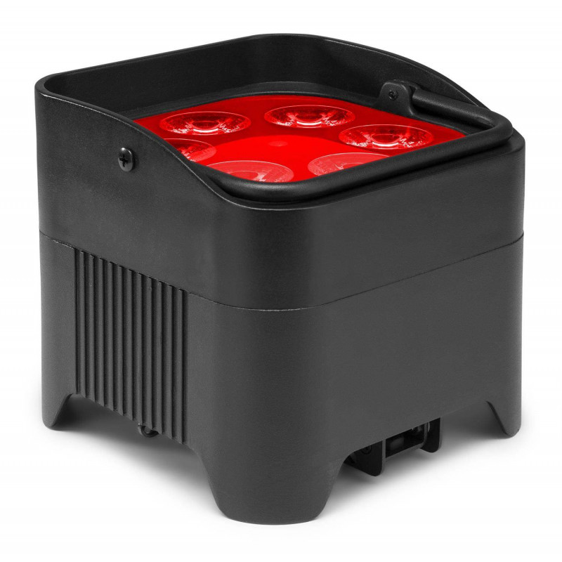BeamZ BBP96S Foco PAR LED Uplight con bateria 6x 12W WDMX