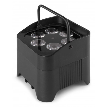 BeamZ BBP96S Foco PAR LED Uplight con bateria 6x 12W WDMX