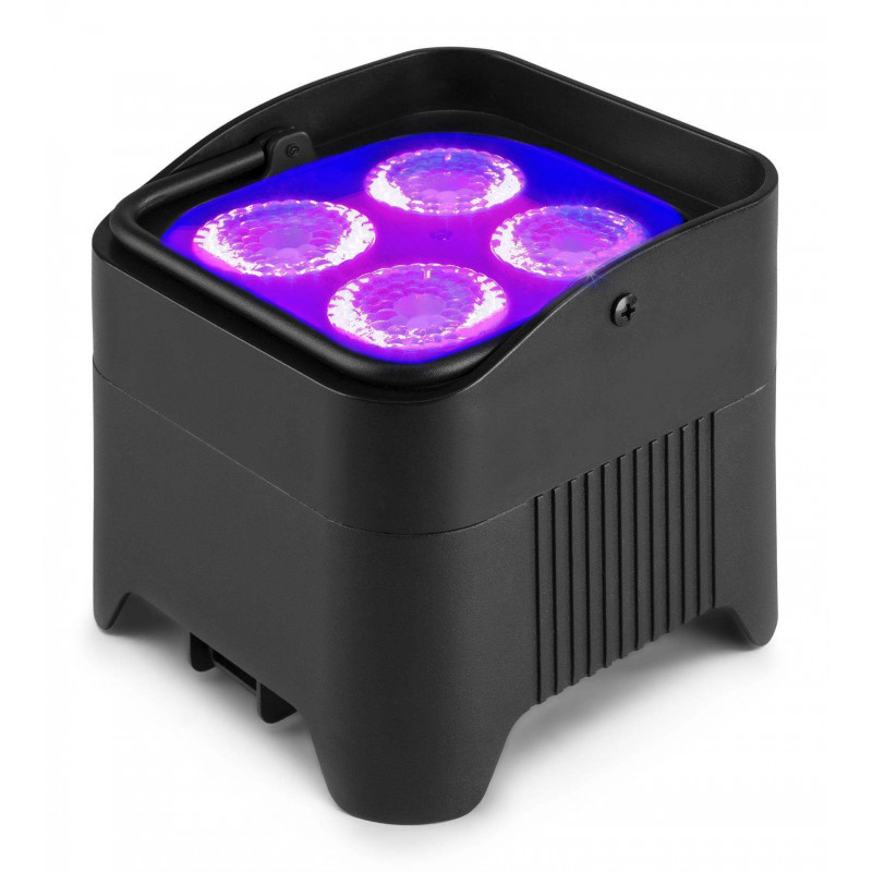 BeamZ BBP94W Foco PAR LED Uplight con bateria 4x 12W WDMX