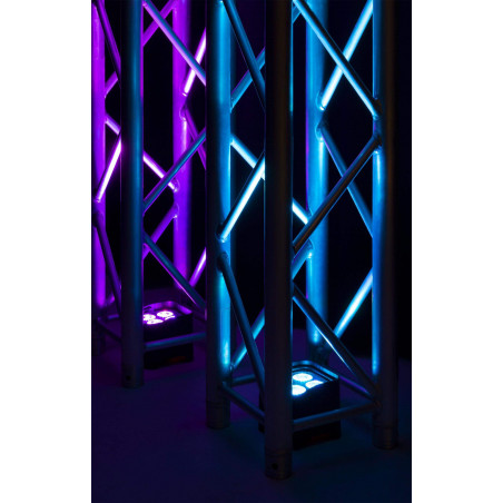 BeamZ BBP94W Foco PAR LED Uplight con bateria 4x 12W WDMX