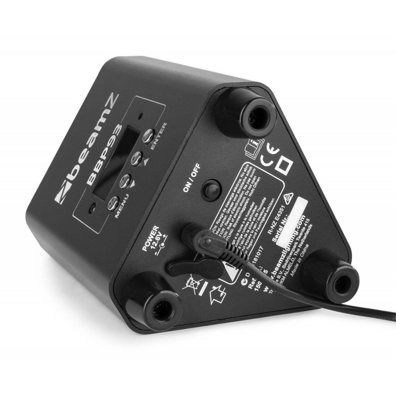 BeamZ BBP93 Foco PAR LED Uplight a Batería 3x 10W