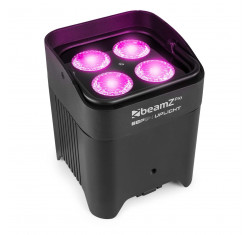 BeamZ BBP54 Foco PAR LED Uplight con bateria 4X 12W IP65 Exterior 2