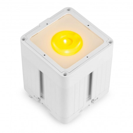 KUBE20WH Foco Led wash a batería linkeable Exterior Blanco.