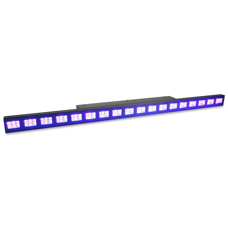 BeamZ LCB48 Barra LED UV Ultravioleta DMX, 18x3 UV Leds,