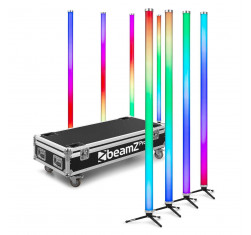 BeamZ KRATOS Conjunto Tubos Led RGBW INT/EXT, 8 Unidades