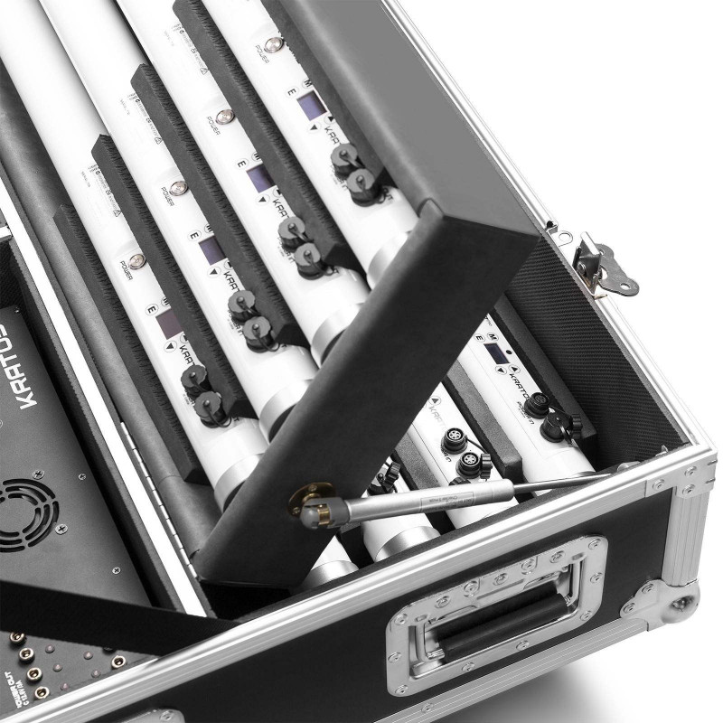 BeamZ KRATOS Conjunto Tubos Led RGBW INT/EXT, 8 Unidades