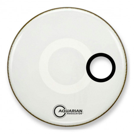 RSM20W Parche Bombo Resonante Blanco REGULATOR 20"  RSM20W Parche Bombo Resonante Blanco REGULATOR 20"