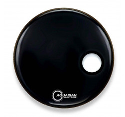 RSM22B Parche Bombo Resonante Negro REGULATOR 22"